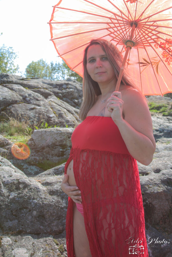 Photos femme enceinte lingerie