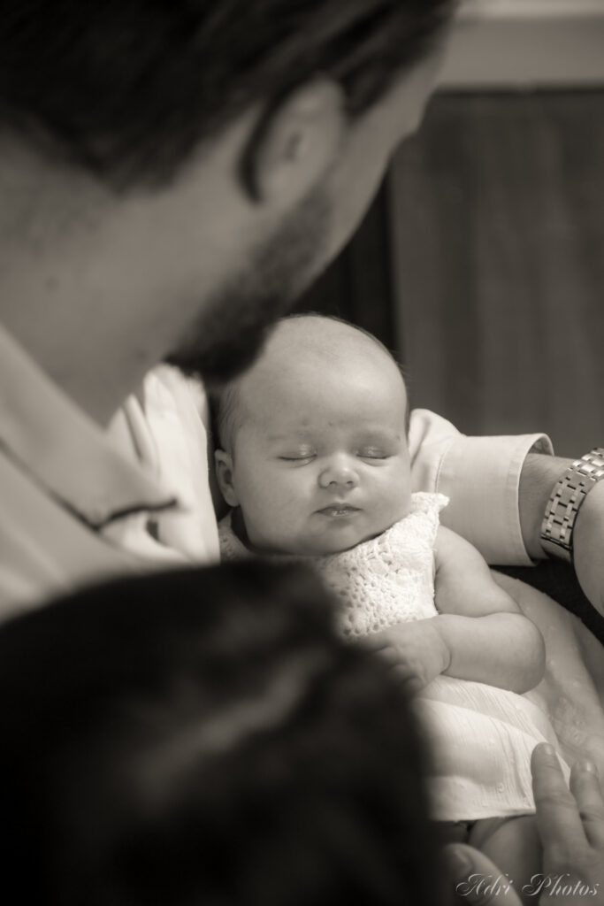 Photo parents avec leur bébé - Photographe Montbrison